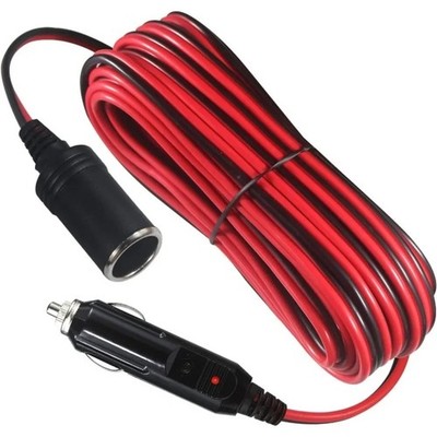 Neu 2 m Zigarettenanzünder 12 V Verlängerungskabel Adapter Buchse Ladegerät Kabel UK.