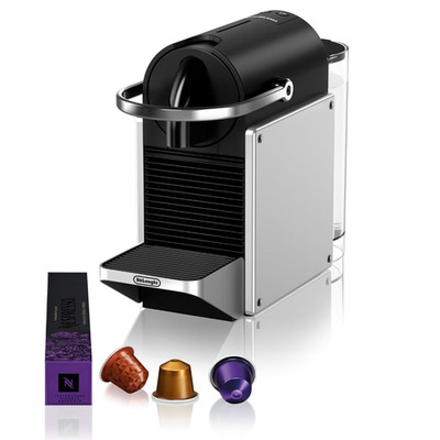 Nespresso Pixie EN127.S, Fully Automatic Coffee Machine by De'Longhi