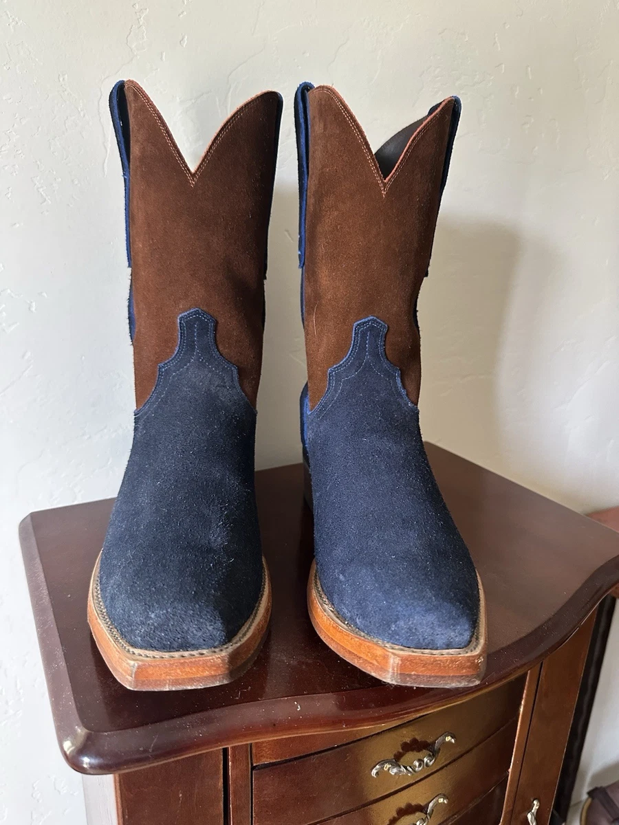 LUCCHESE 1883 BURGUNDY LEATHER Botas de Vaquero Para Hombre - Etsy España