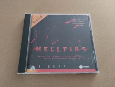 Original Diablo Hellfire Expansion Pack (PC, 1997) Sierra Rated M-Mature