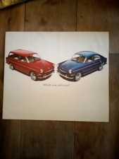 Vintage Original 1967 Volkswagen Type 3 Squareback & Fastback Sales Brochure