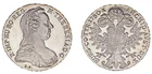 1 SILVER THALER. / 1 SILVER THALER. AUSTRIA. 1780 SF.  MARIA THERESA. PROOF.