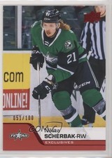 2020-21 Upper Deck AHL Exclusives 51/100 Nikita Scherbak #142 01ks