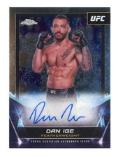 2024 Topps Chrome UFC #FNA-DIG Dan Ige Signatures Auto
