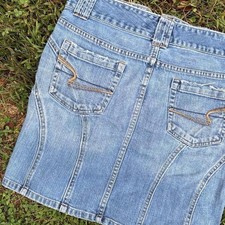 Y2K Jean mini skirt American eagle size 2