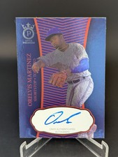 2021 Onyx Premium Auto Blue /50 Orelvis Martinez #OPOM Auto