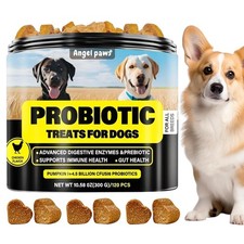 Probiotics for Dogs - Grain Free Digestive Support for Gut Health  Skin Comfort