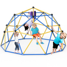 10FT Climbing Dome,Kids Dome Climber Jungle Gym Outdoor Toddler Play Set for ...