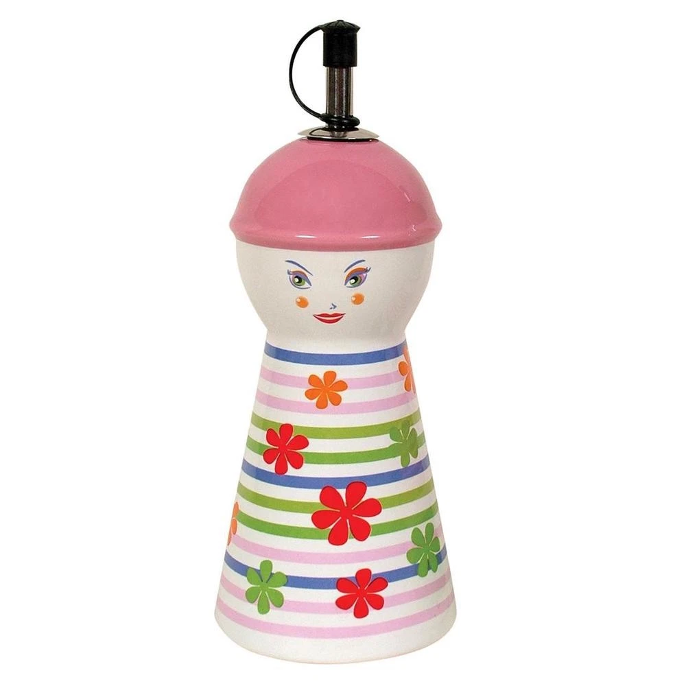 Dakota Oil/Vinegar Dispensers (Girl Pink Hat) - Medium