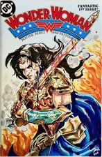 Wonder Woman #1 - Blank Sketch Variant w/ Ori...