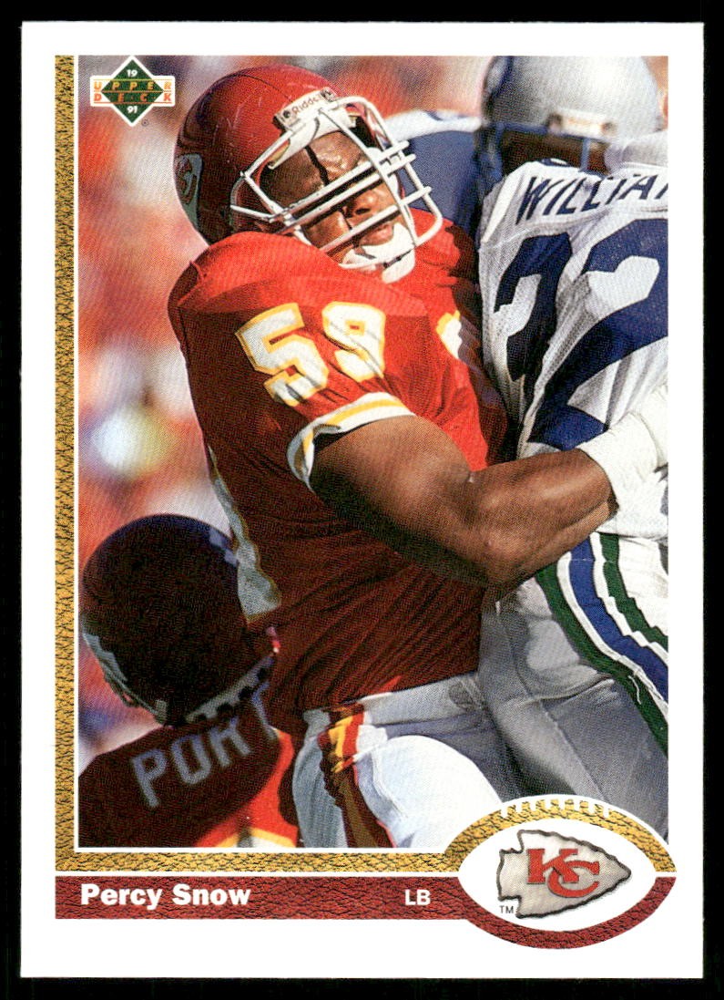 1991 Upper Deck Percy Snow