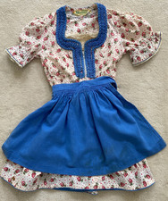 Vintage Authentic Girls German Dirndlstube Floral Dirndl German Size 60