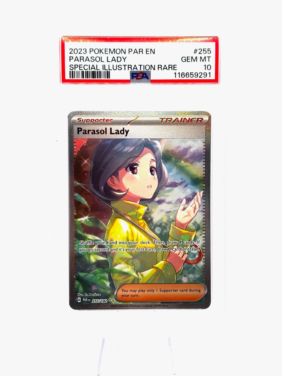 PARASOL LADY PSA GEM MINT 10 #255 PARADOX RIFT - ADD MORE 4 DISCOUNT
