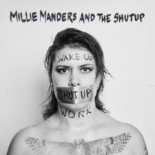 Millie Manders And The Shut Up - Wake Up. Shut Up. Work. Lp Neon Pink - G1398Z-image
