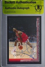 BAS 2005-06 Bowman Draft Ben Gordon #8 Authentic Auto 3c7