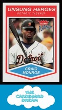 Craig Monroe 2004 Fleer Platinum #165 Detroit Tigers Baseball Card