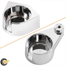 Chrome Plastic Cup Holder For Freightliner Cl...