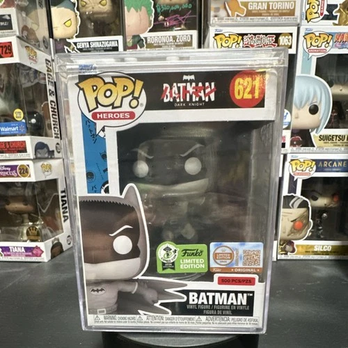 Funko Pop! Batman Dark Knight (Bat-Manga) ECCC Black & White #621 Grail LE 500
