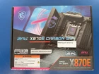 MSI MPG X870E CARBON WIFI AM5 AMD X870E SATA 6Gb/s ATX Motherboard