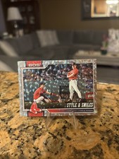 2026 Topps Series 1 Style & Smiles #260 Roman Anthony SP Cracked Ice Parallel 