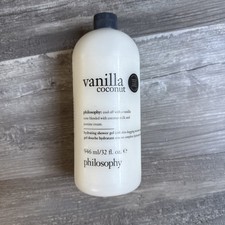 Philosophy Vanilla Coconut Hydrating Shower Gel  32 fl. oz.  No Pump   (NEW) 0.91 per gallon