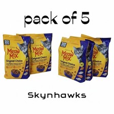 Meow Mix Original Choice Dry Cat Food 18 oz each Pack of 5 Free Shipping