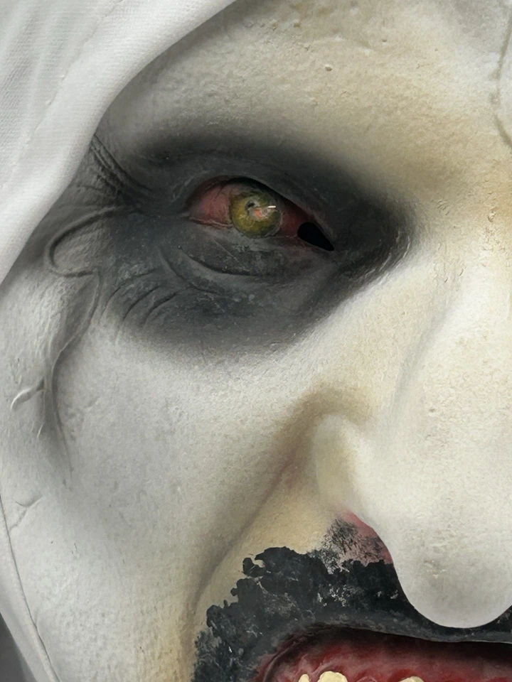 Scary Cosplay The Nun Full Face Halloween Mask Costume Horror Creepy Party Props - Image 4 of 4