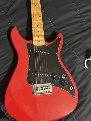 Cort Lead II Style Guitar 80s Electric Guitar Red Black