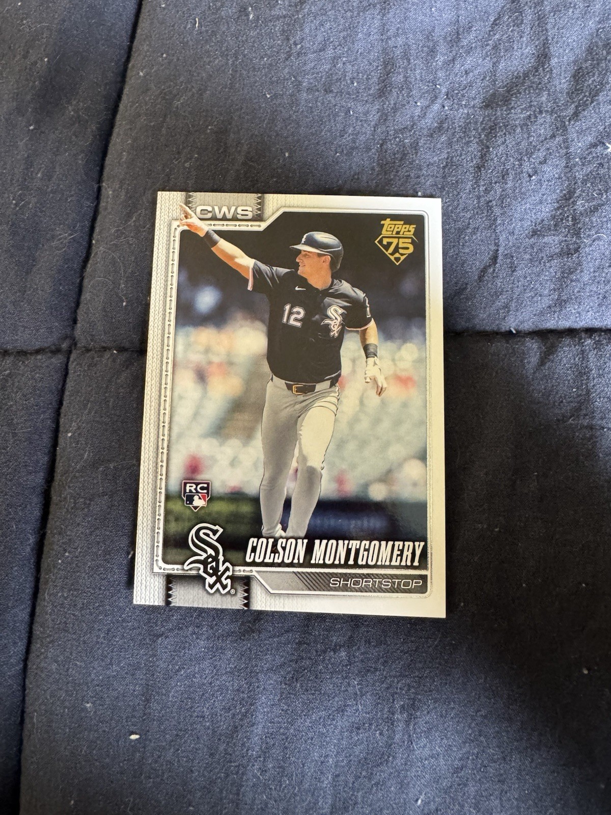 2026 Topps Colson Montgomery 157 Golden Mirror Image Variation RC