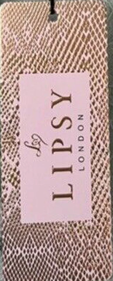 Vestido Patinador Floral Lipsy 16 Cuello en V Ocasión Fiesta Verano Botánico Manga Larga Foto 4 de 4