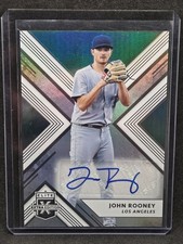 2018 Panini Elite Extra Edition Baseball John Rooney Rookie Auto #144