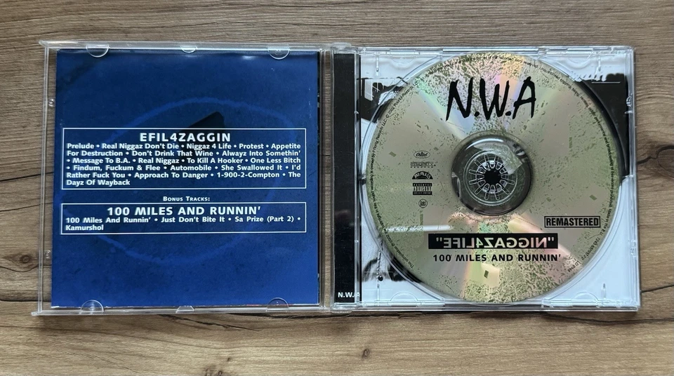 N.W.A - Efil4zaggin / 100 Miles and Runnin' (Remastered) Eazy-E Dr. Dre Ice Cube - Bild 3 von 4