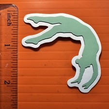 Gymnastics Silhouette Sticker Gymnastics
