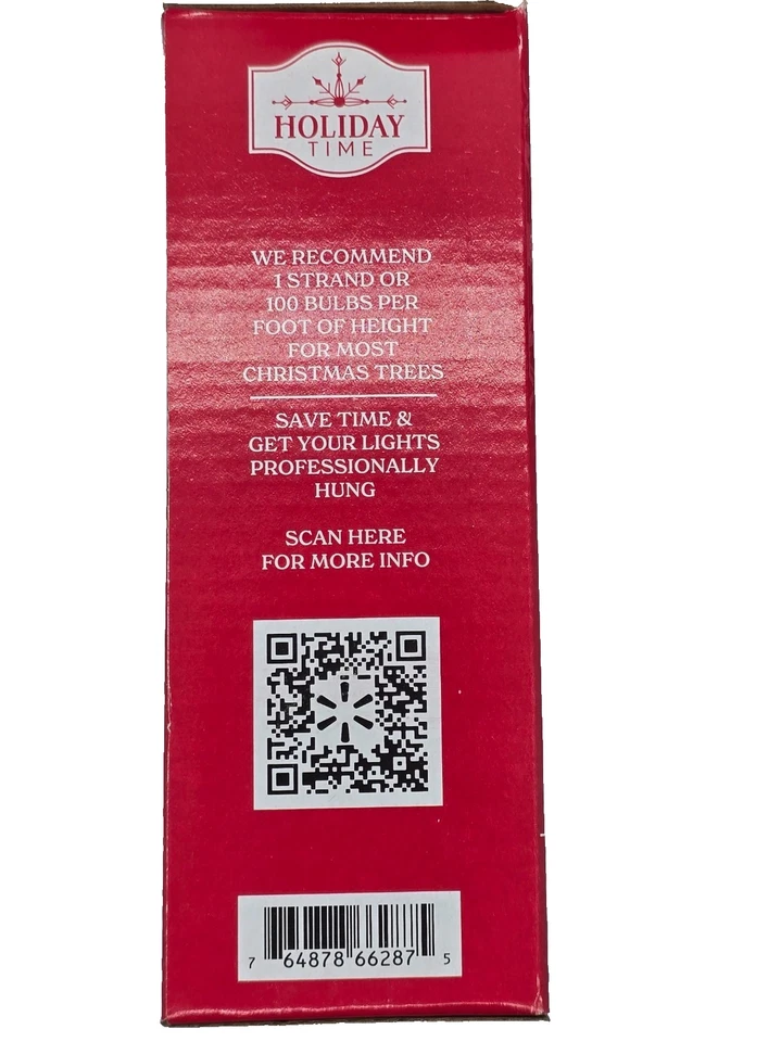 Holiday Time Multicolor 100 Mini Lights 5 Pack With Green Wire  19.5 Ft. NEW - Image 3 of 4