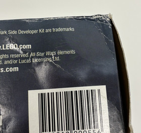 2000 LEGO 9754 MINDSTORMS - STAR WARS DARK SIDE DEVELOPER KIT - OPEN BOX RARE
