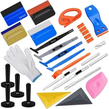 Vinyl Wrap Tool Kit, Complete Tools for Automotive Vinyl - 52pcs-professional