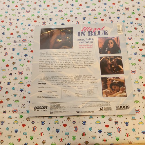 ILLEGAL IN BLUE Laserdisc LD VERY RARE UNRATED - Stacey Dash - Picture 4 of 5