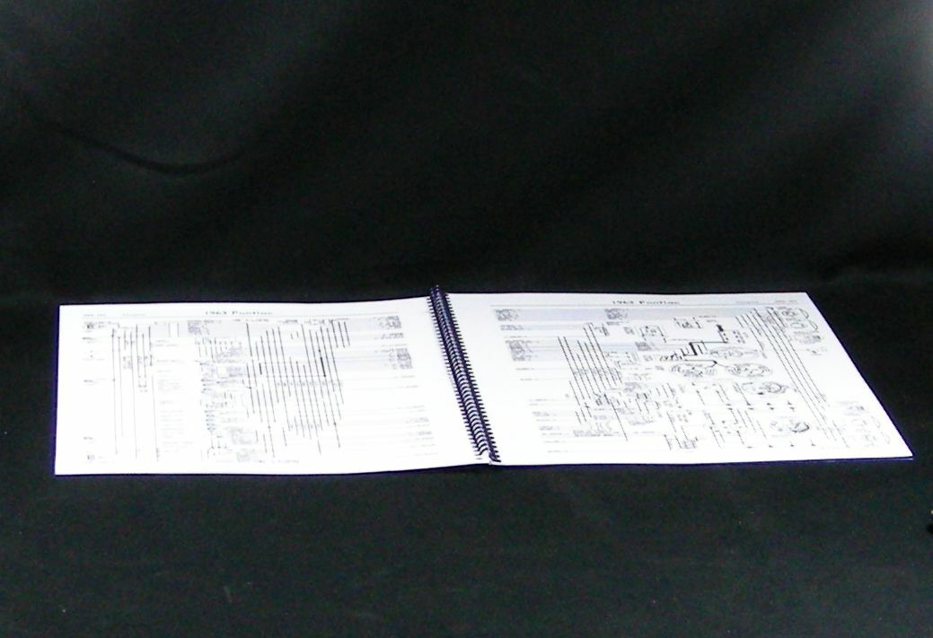 1963 Pontiac Tempest Electrical Wiring Schematic Diagram eBay