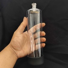 Vacuum Penis Pump Cylinder Replacement Tube Enlarger with Female Valve Sleeve