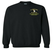 101ST AIRBORNE DIVISION FT CAMPBELL EMBROIDERED POLO, CREWNECK, HOODIE, ZIPPER