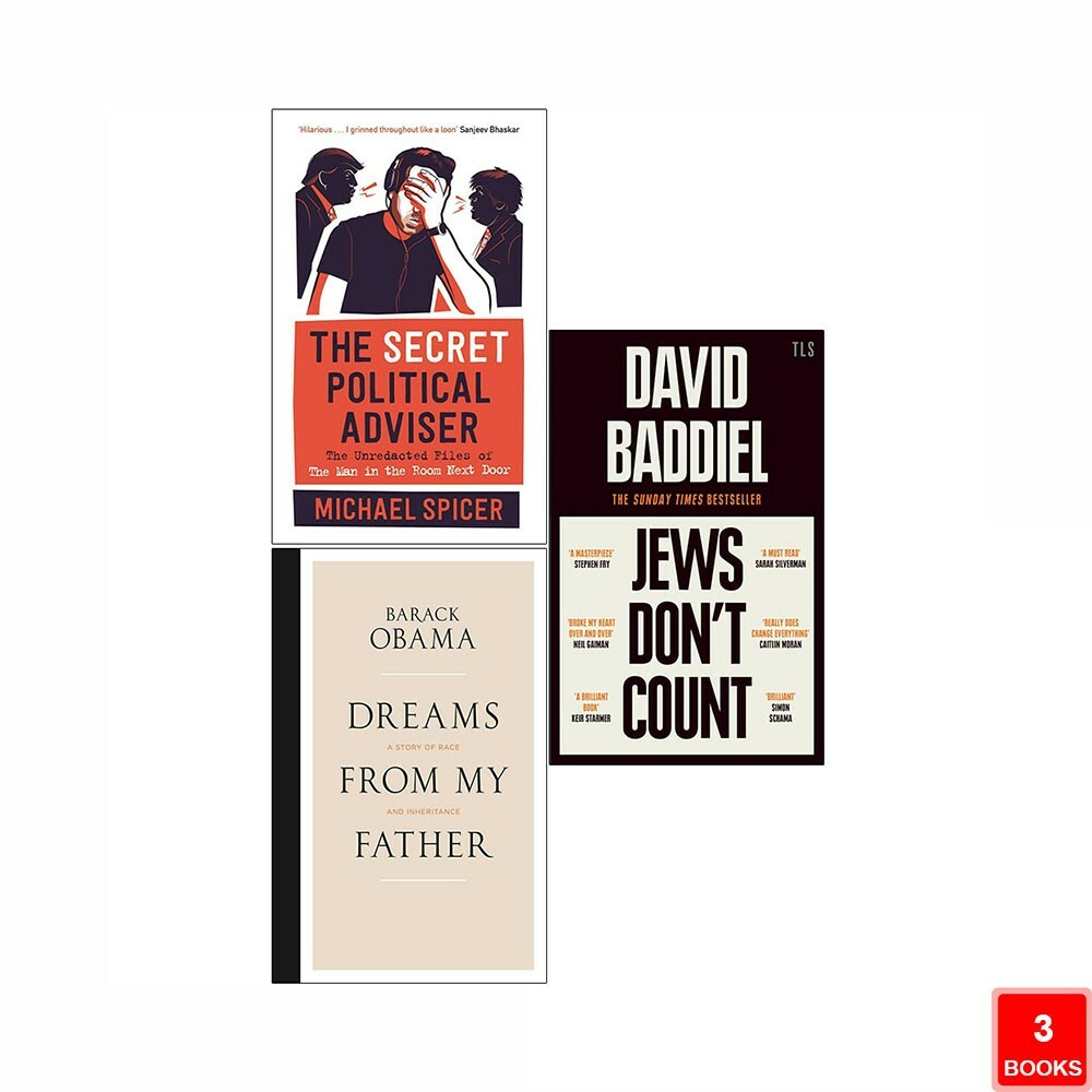 Secret Political Adviser, DREAMS FROM MY FATHER, Jews Don’t Count 3 Books Set