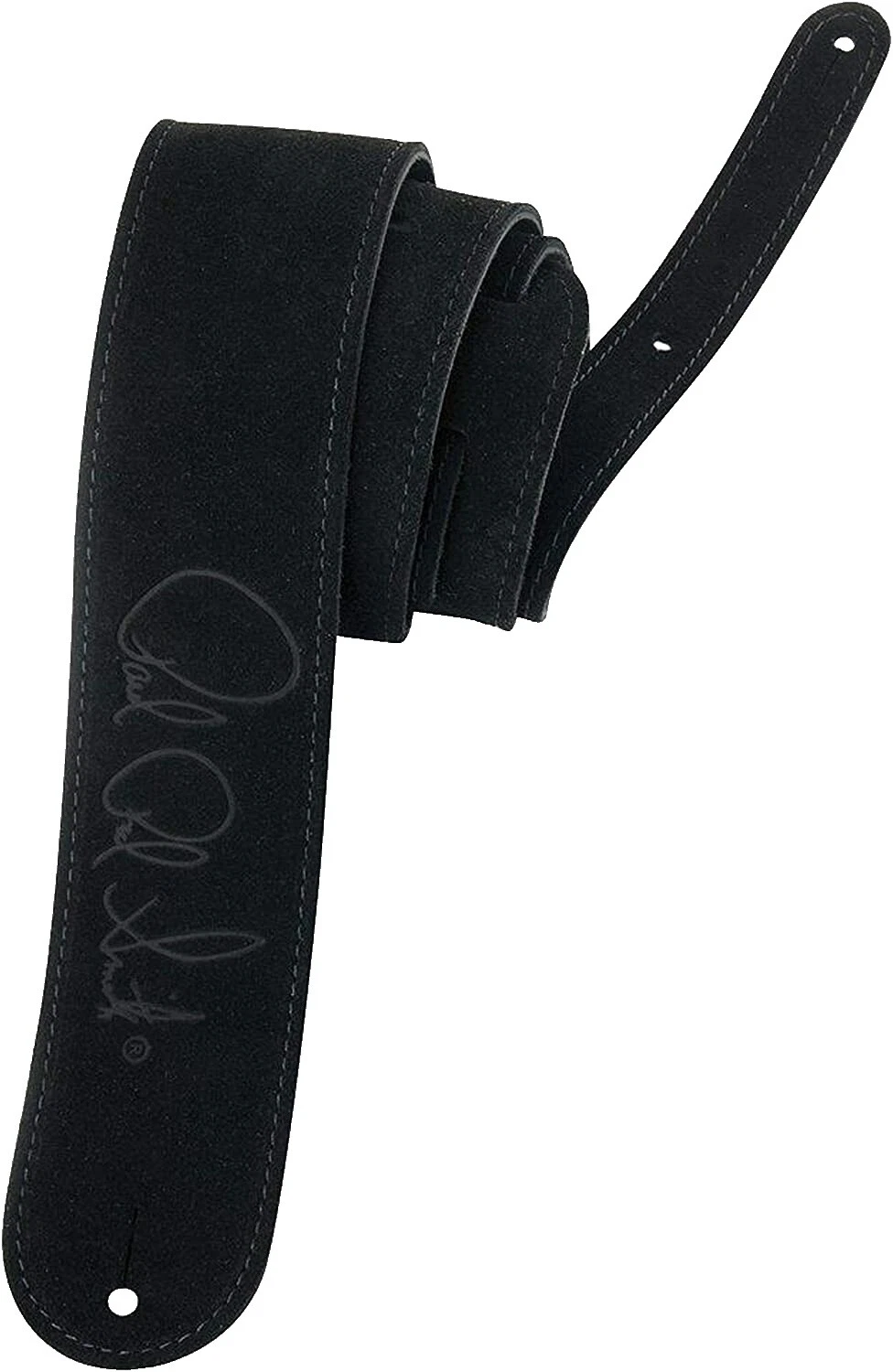 Correa de Ante Negro correas de guitarra