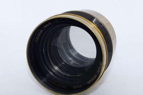 Vintage Cooke Anastigmat 18" f5.6 Series IV Brass lens. Covers 14x17. Wet Plate. - Picture 5 of 18