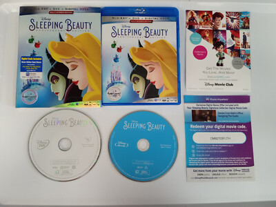 Sleeping Beauty W/ Slipcover Signature Collection DVD/Blu Ray Complete Near Mint