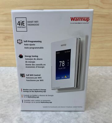 Warmup 4ie Smart Wifi Thermostat 4ie Thermostat Warmup 4iE Smart
