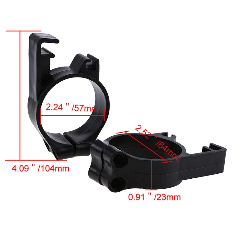 2 передних направляющих зажима для вилки защитные накладки подходят для Kawasaki KDX250 KDX200 KLX650 - Изображение 3 из 4