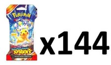 Pokemon Tcg Sv8 Surging Sparks Sleeved Booster 144 Packs Pre-order Release 11/8