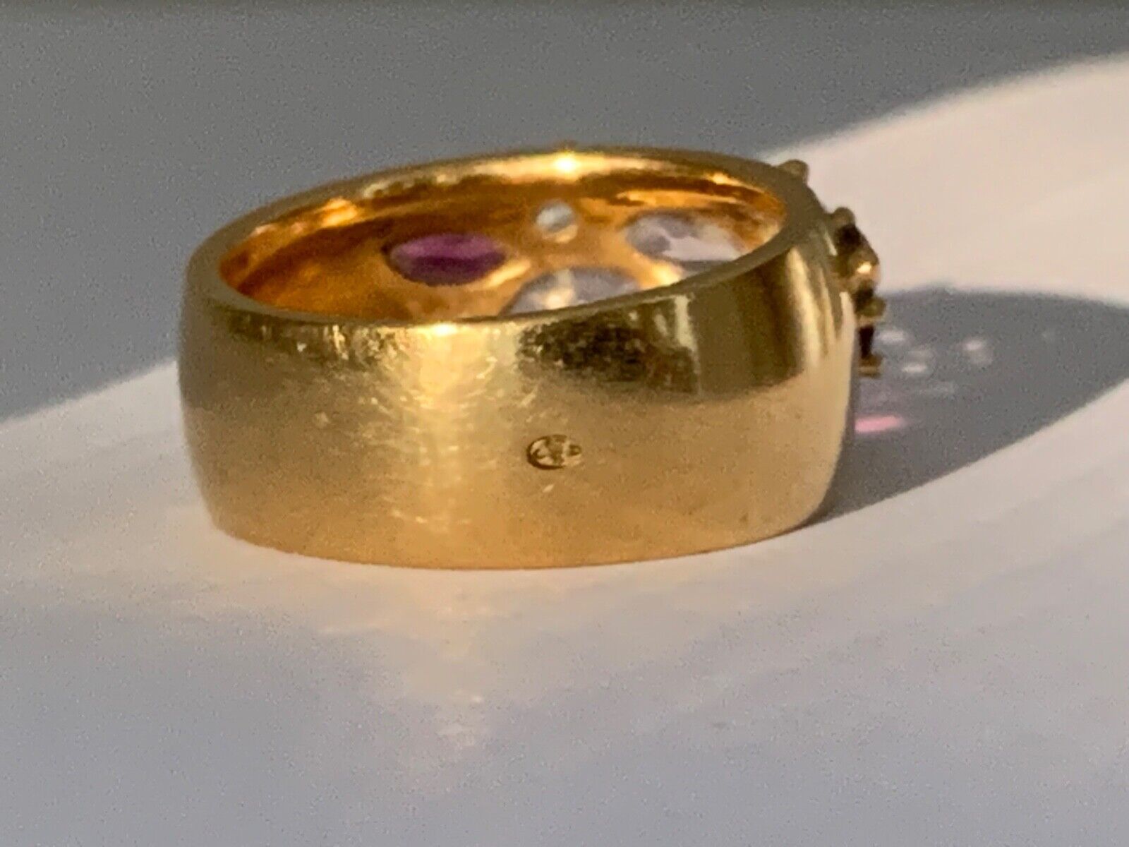 French Rings, French Gold Diamond Ring by Louis FERAUD