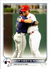 2022 Topps #367 MVP Meets Rookie