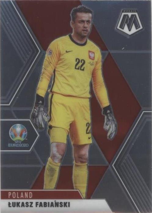2021 Panini Mosaic UEFA Euro 2020 Lukasz Fabianski #66 - 1 of 1